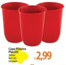 Atacadão Copo Plástico Plasútil oferta