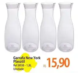 Atacadão Garrafa New York Plasútil oferta