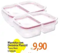 Atacadão Marmita com Divisória Plasútil oferta