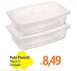 Atacadão Pote Plasútil Pop Unidade oferta