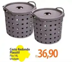 Atacadão Cesto Redondo Plasútil oferta
