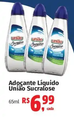 Supermercados Mateus Adoçante Líquido União Sucralose oferta