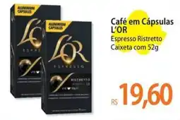 Atacadão Café em Cápsulas L'OR Espresso Ristretto Caixeta oferta