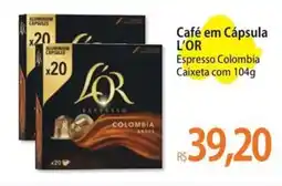 Atacadão Café em Cápsula L'OR Espresso Colombia Caixeta oferta