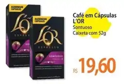 Atacadão Café em Cápsulas L'OR Sontuoso Caixeta oferta