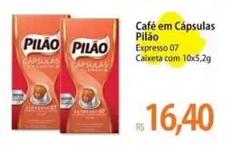 Atacadão Café em Cápsulas Pilão oferta