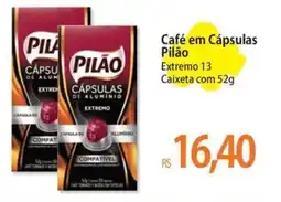 Atacadão Café em Cápsulas Pilão Extremo 13 Caixeta oferta