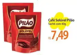 Atacadão Café Solúvel Pilão Sachê oferta