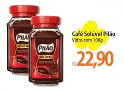 Atacadão Café Solúvel Pilão Vidro oferta