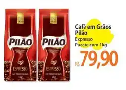 Atacadão Café em Grãos Pilão oferta