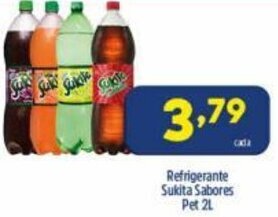 Arena Atacado Refrigerante Sukita Sabores pet 2L oferta
