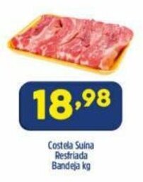 Arena Atacado Costela Suina Resfriada Bandeja 1kg oferta