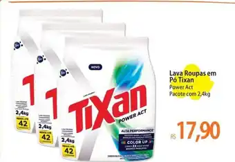 Atacadão Lava Roupas em Pó Tixan Power Act oferta