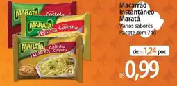 Atacadão Macarrão Instantâneo Maratá Vários sabores Pacote oferta