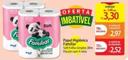 Atacadão Papel Higiênico Familiar oferta