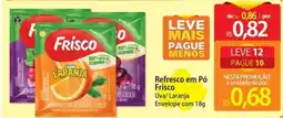 Atacadão Refresco em Pó Frisco Uva/Laranja Envelope oferta
