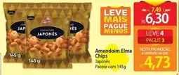 Atacadão Amendoim Elma Chips Japonês oferta