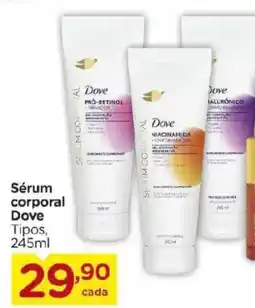 Carrefour Sérum corporal Dove Tipos, oferta
