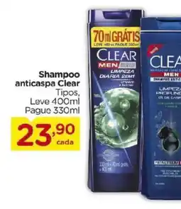 Carrefour Shampoo anticaspa Clear oferta
