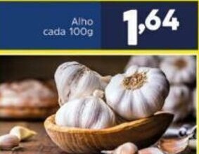 Arena Atacado Alho cada 100g oferta