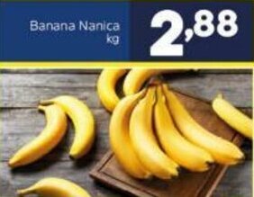 Arena Atacado Banana Nanica 1kg oferta