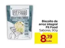 Carrefour Biscoito de arroz integral Fit Food Sabores, oferta