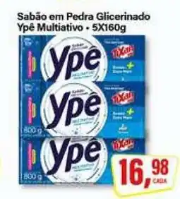 Rede Supermarket Sabão em Pedra Glicerinado Ypê Multiativo - 5X160g oferta