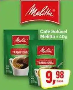 Rede Supermarket Café Solúvel Melitta oferta