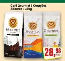 Rede Supermarket Café Gourmet 3 Corações Sabores oferta