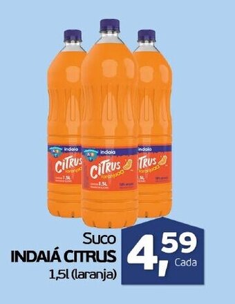 Cometa Supermercados Suco Indaia Citrus 1.5L (laranja) oferta