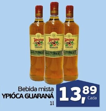 Cometa Supermercados Bebida Mista Ypioca Guarana 1L oferta