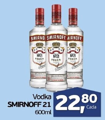 Vodka Smirnoff 21 600ml
