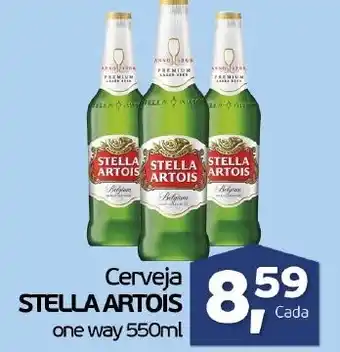 Cometa Supermercados Cerveja Stella Artois One Way 550ml oferta