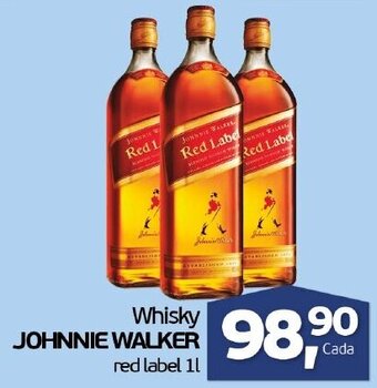 Cometa Supermercados Whisky Johnnie Walker Red Label 1L oferta