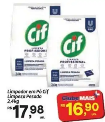 Limpador em Pó Cif Limpeza Pesada