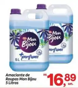 Fort Atacadista Amaciante de Roupas Mon Bijou oferta