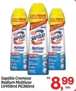 Fort Atacadista Sapólio Cremoso Radium Multiuso oferta