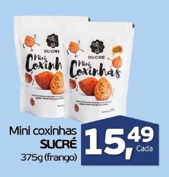 Mini Coxinhas Sucre 375g