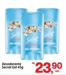 Fort Atacadista Desodorante Secret Gel oferta