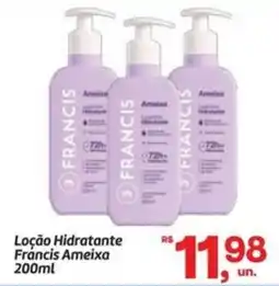 Fort Atacadista Loção Hidratante Francis Ameixa oferta