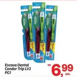 Fort Atacadista Escova Dental Condor Trip oferta