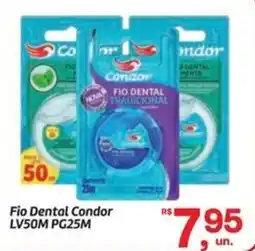 Fort Atacadista Fio Dental Condor oferta