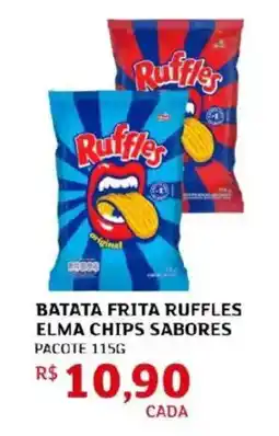 Assaí Atacadista Batata frita ruffles elma chips sabores pacote oferta