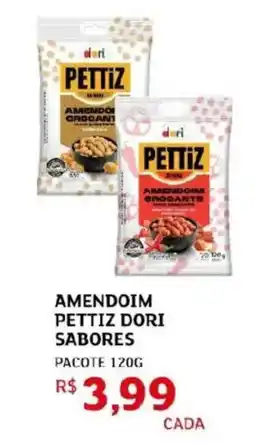 Assaí Atacadista Amendoim pettiz dori sabores pacote oferta