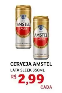 Assaí Atacadista Cerveja amstel lata sleek oferta