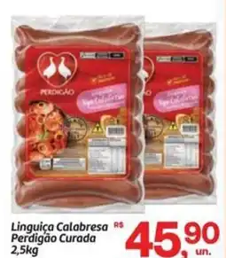 Fort Atacadista Linguiça Calabresa Perdigão Curada oferta