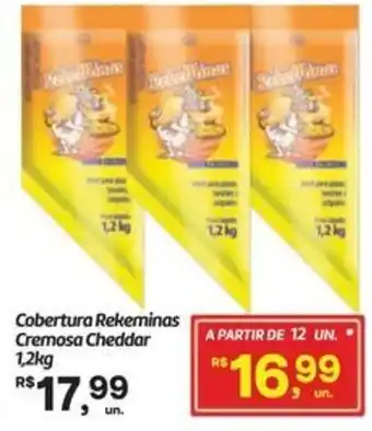 Cobertura Rekeminas Cremosa Cheddar