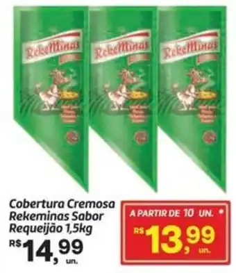 Cobertura Cremosa Rekeminas Sabor Requeijão
