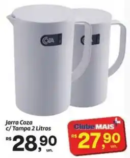 Fort Atacadista Jarra Coza c/Tampa oferta
