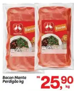 Fort Atacadista Bacon Manta Perdigão oferta